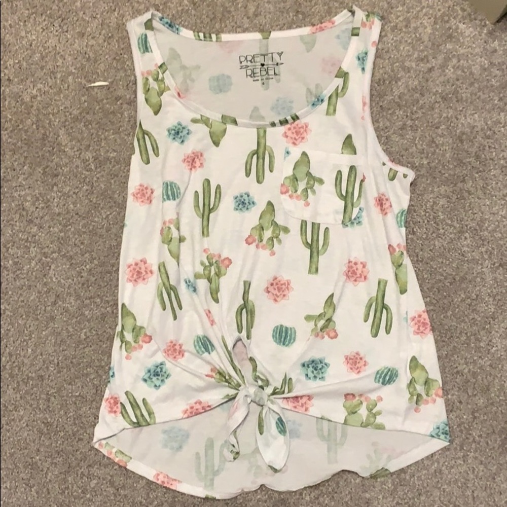 cactus tank top!!